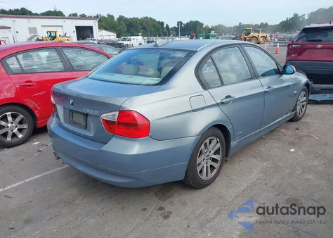 2006 BMW 3 Series 325I from USA, damaged, VIN WBAVB13536PT23386